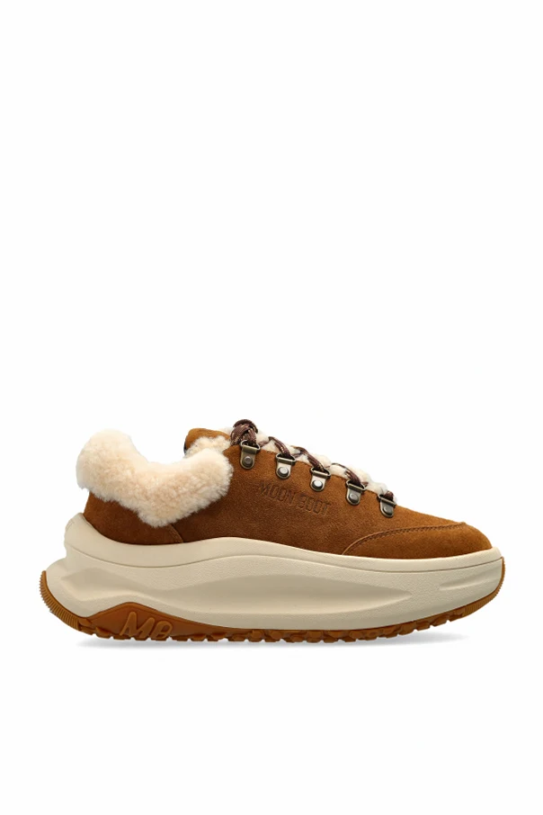 BRĄZOWY Buty sportowe ‘MOON247 City Shearling’