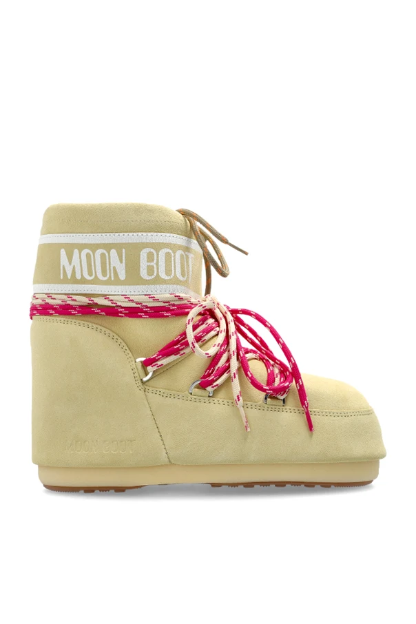 beżowy Śniegowce ‘Icon Low Suede’