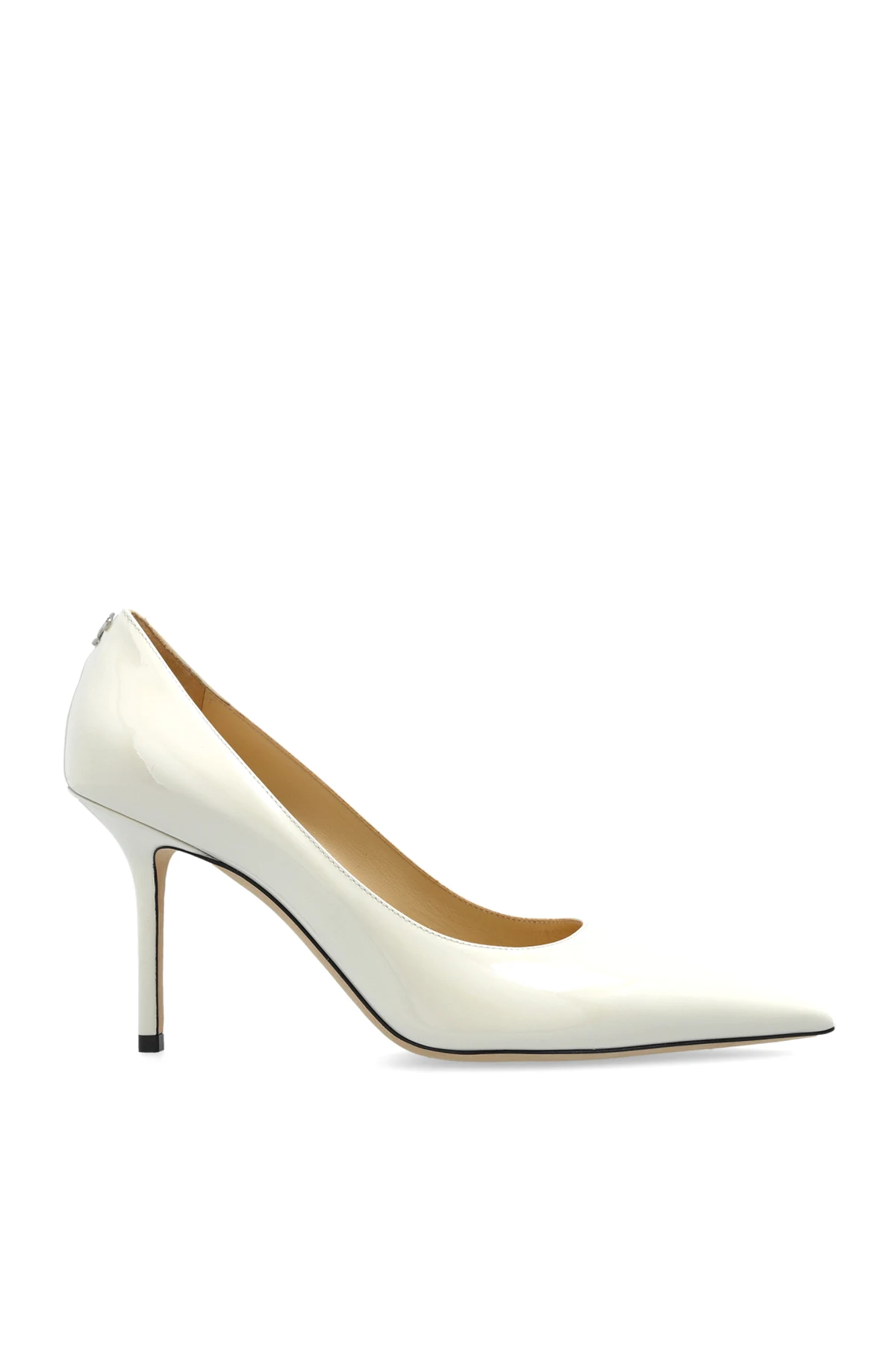 kremowy Buty na obcasie `Love`