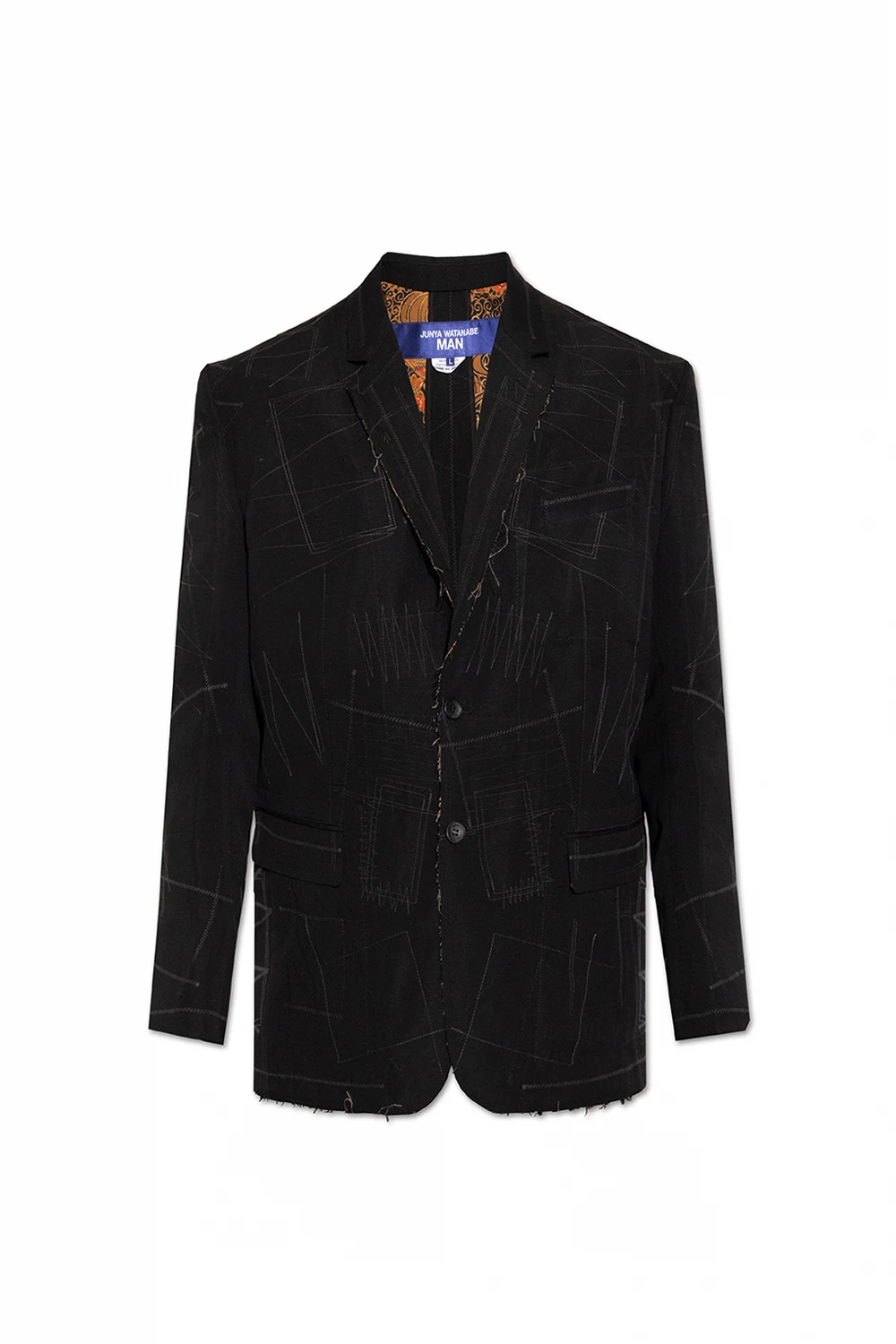 Blazer with stitching details