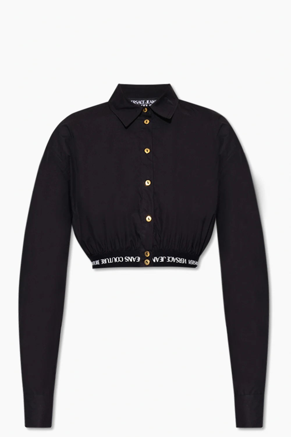 Cotton shirt with logo