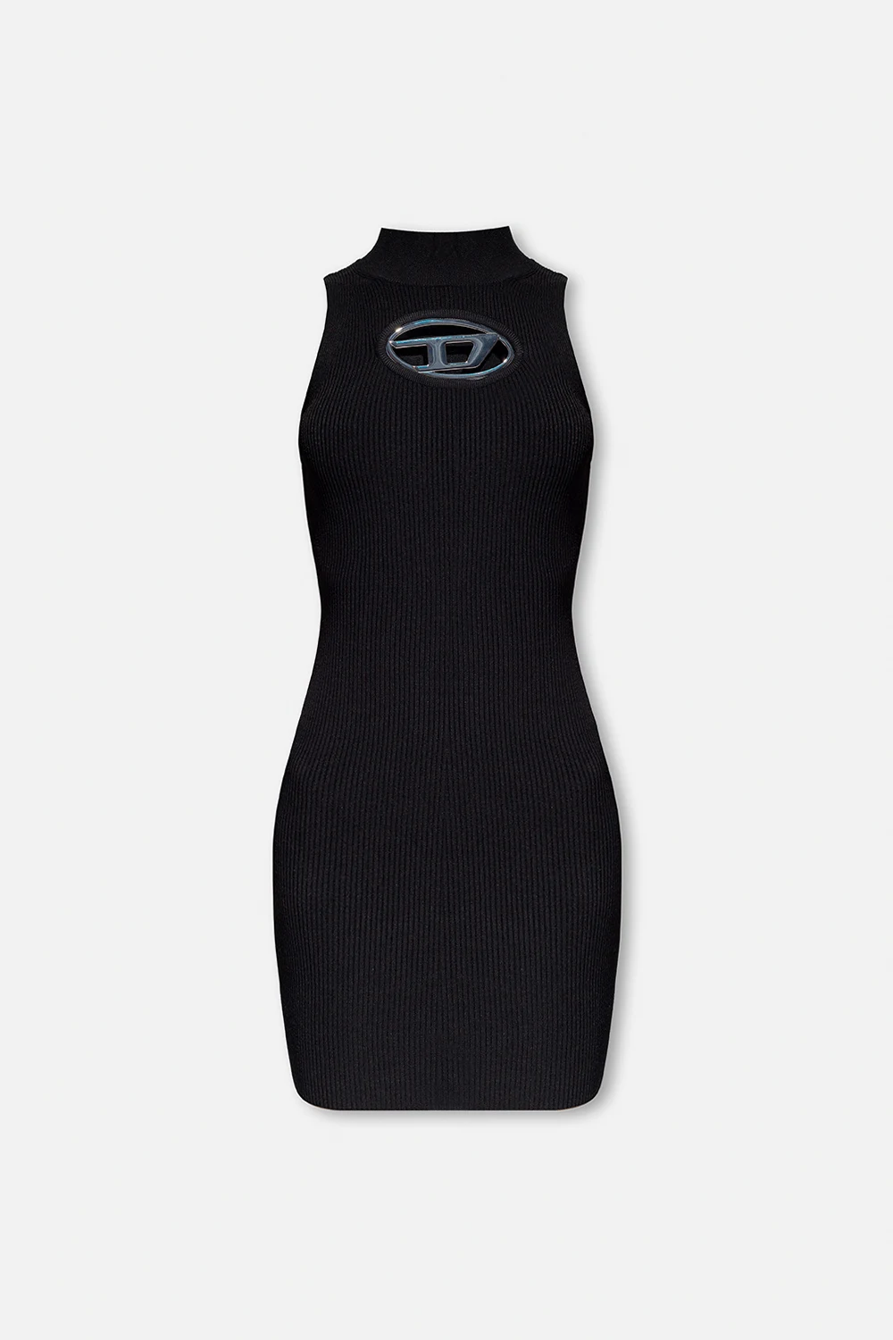 BLACK ‘M-ONERVA’ dress with logo