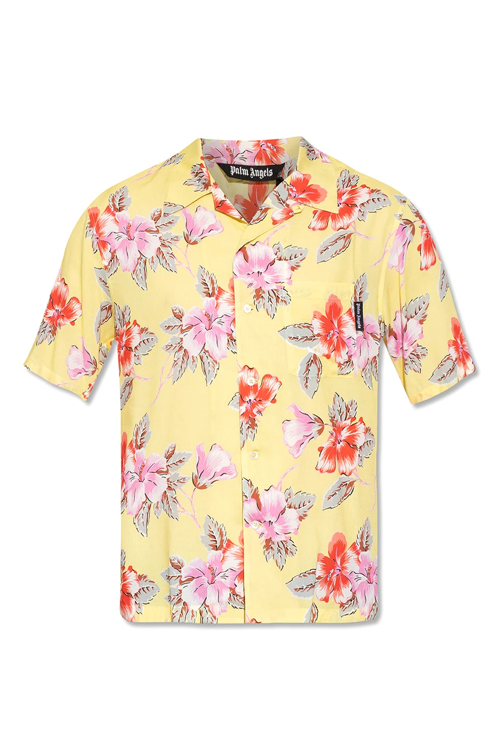 Shirt with floral motif