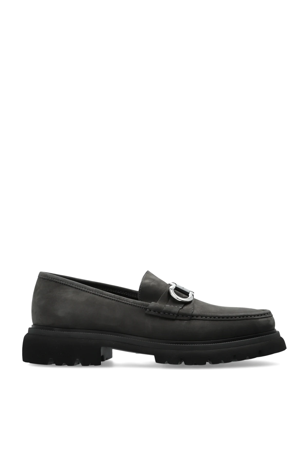 SZARY Skórzane buty `Cocoon`