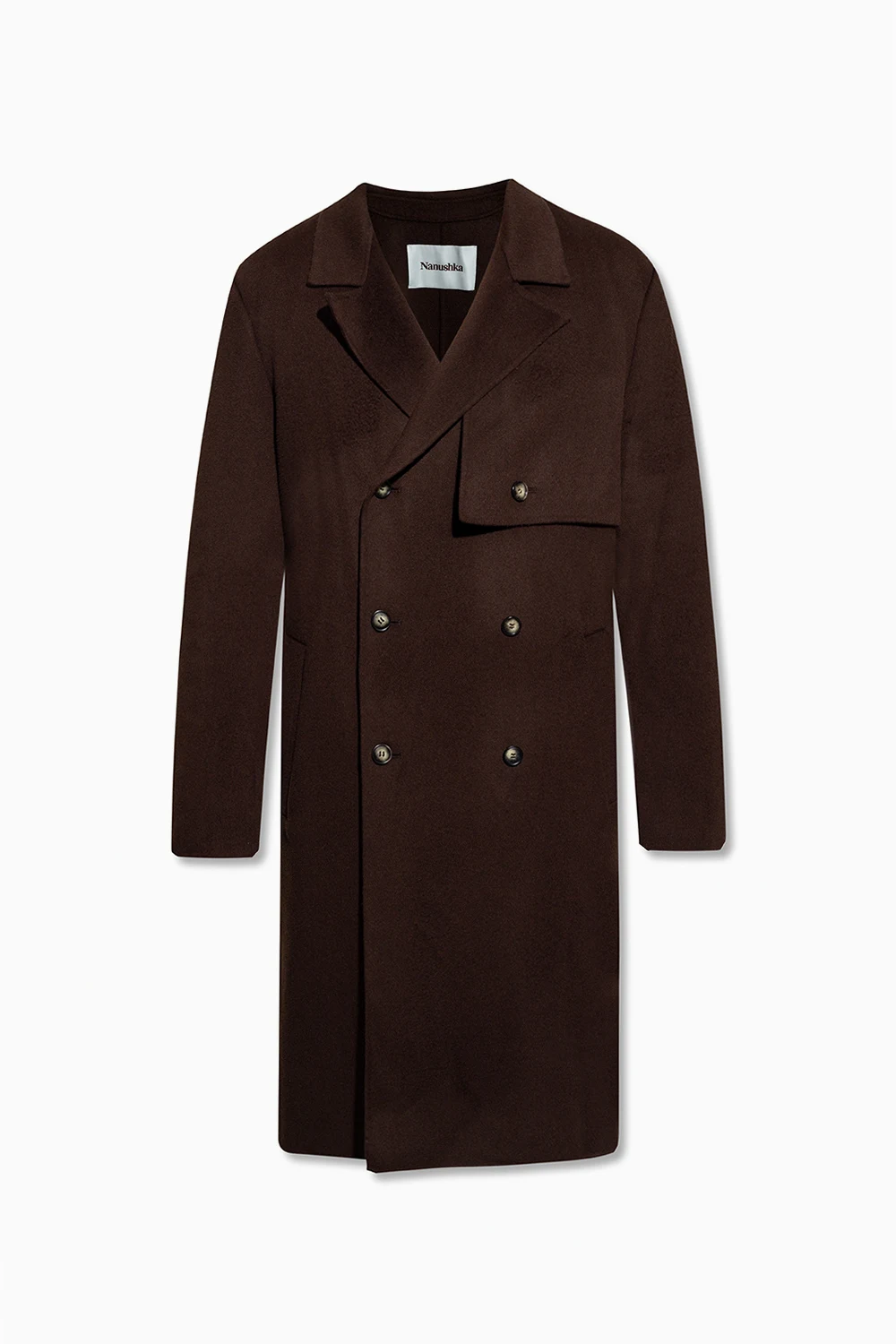 ‘Bayl’ wool coat
