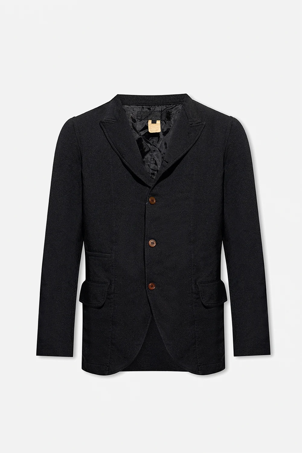 Blazer with peak lapels