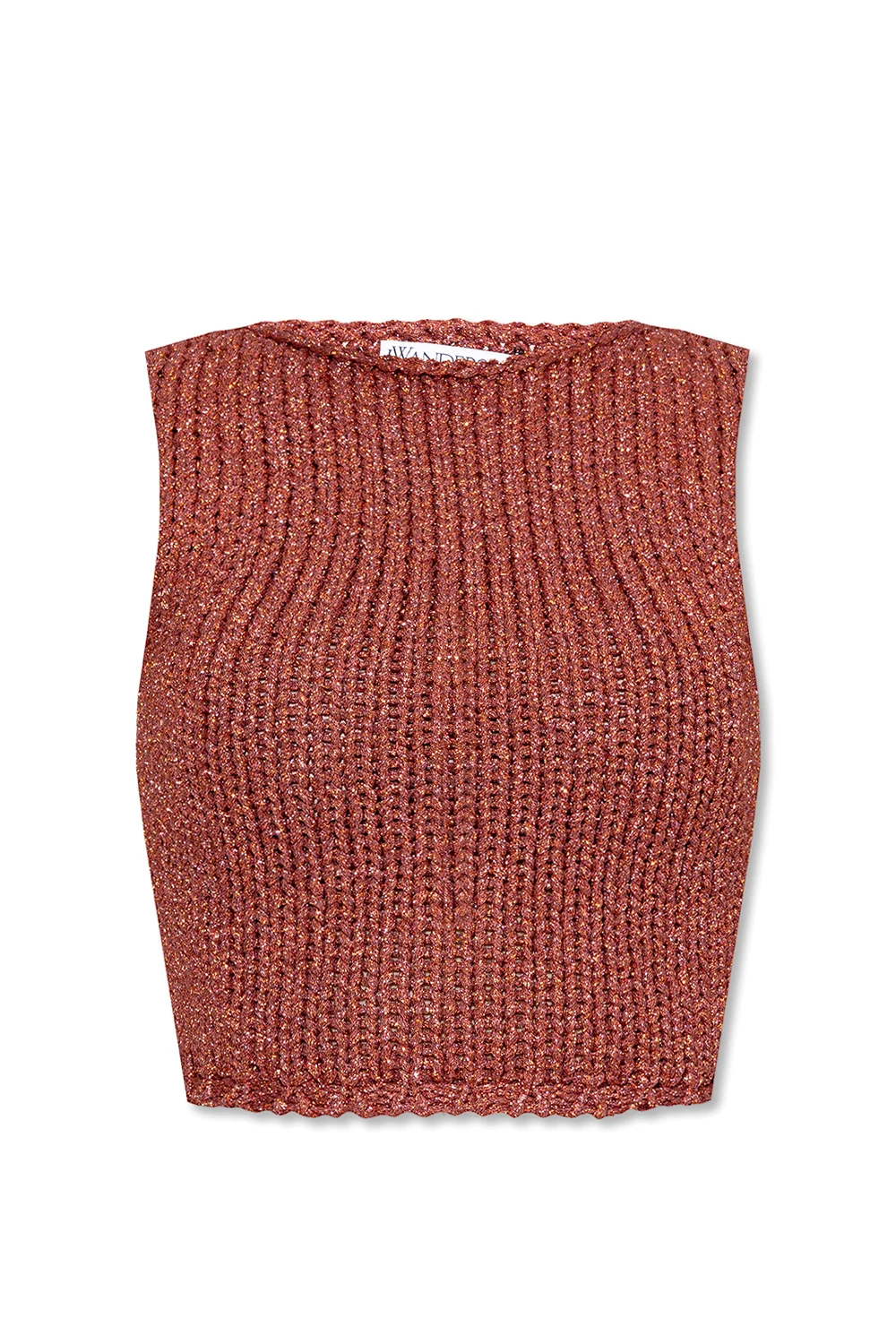 Top with lurex threads