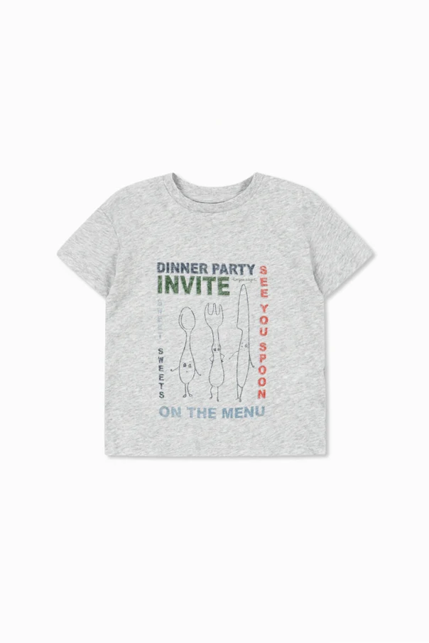 GREY T-shirt 'Famo'