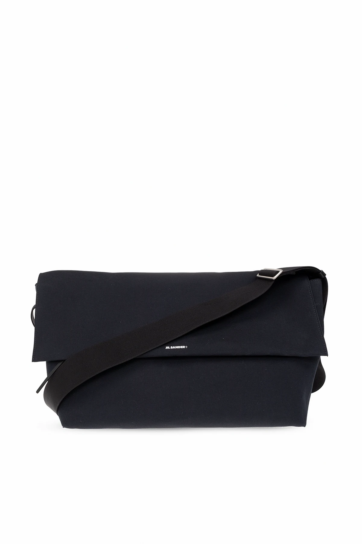 NAVY BLUE Shoulder bag with logo