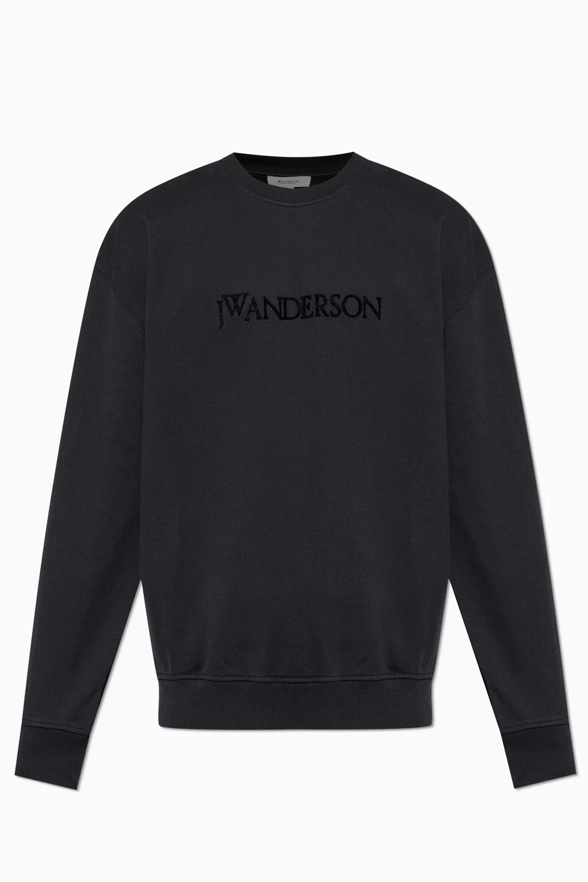 SCHWARZ Sweatshirt mit Logo