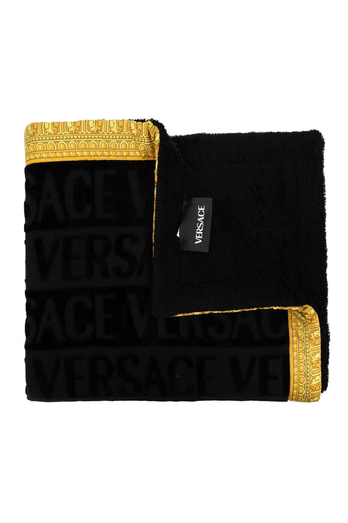 CZARNY Mata łazienkowa