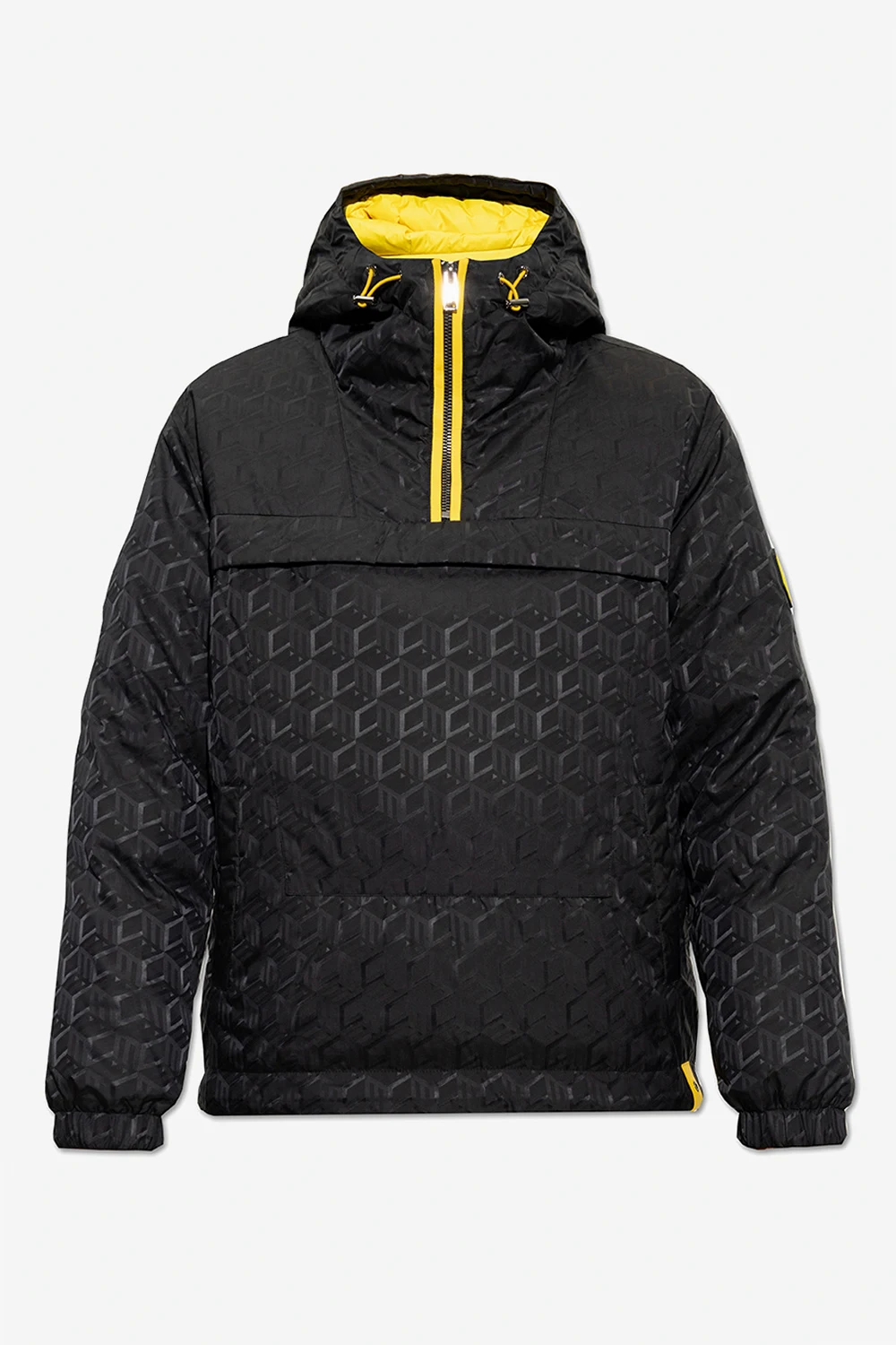 Wzorzysta puchowa kurtka