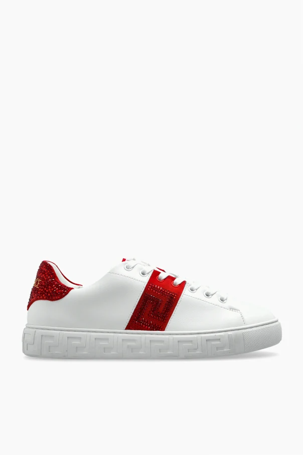 WEISS Sportschuhe mit glänzenden Pailletten