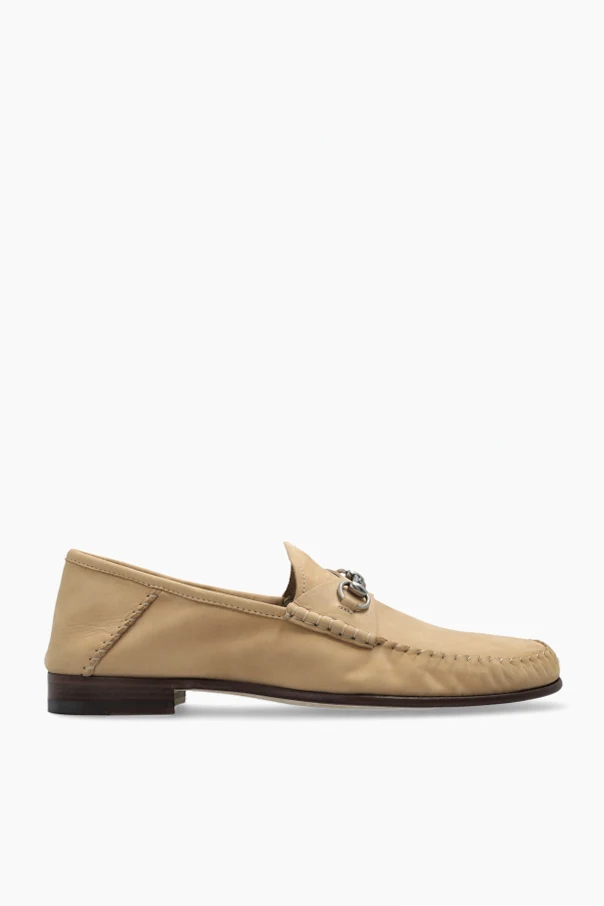 beżowy Zamszowe buty typu `loafers`