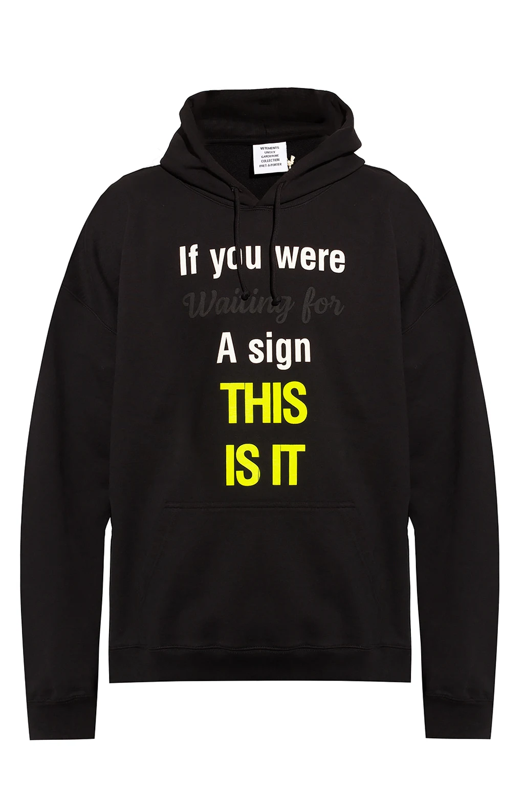 Printed hoodie