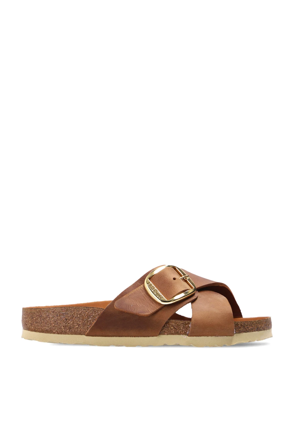 BROWN ‘Siena Big Buckle’ slides
