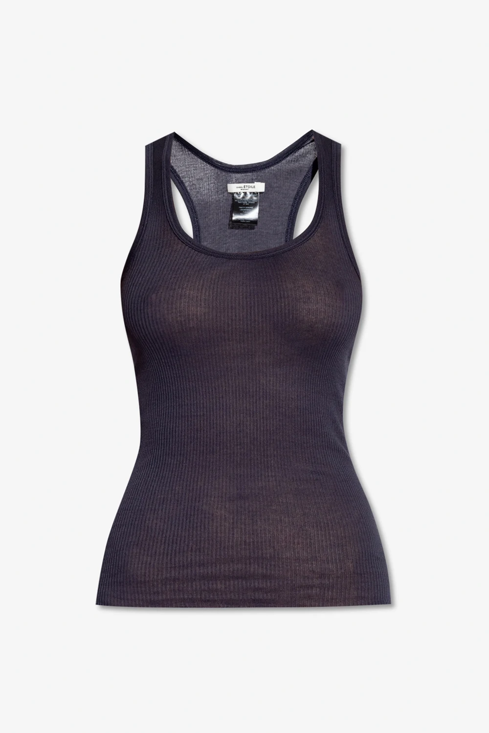 ‘Louisaneac’ cotton tank top