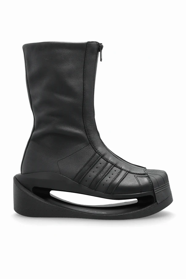 BLACK "Gendo" ankle boots