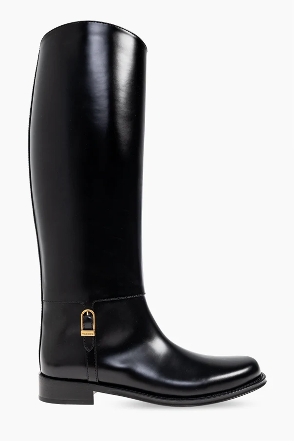 SCHWARZ Lederstiefel „Julia“