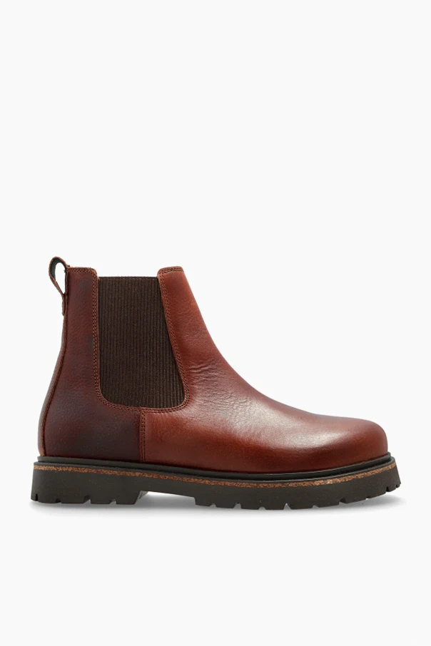 BRAUN Leder Schuhe „HIGHWOOD SLIP ON MID“