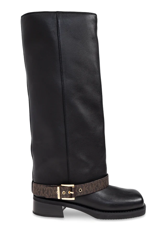 BLACK Colby' heeled boots