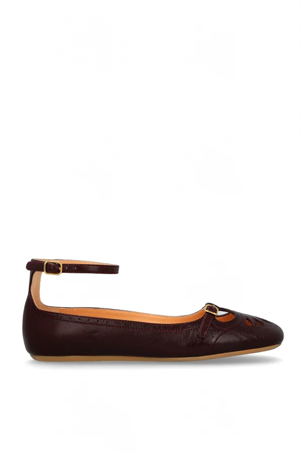 BORDO Skórzane baleriny ‘Misty’