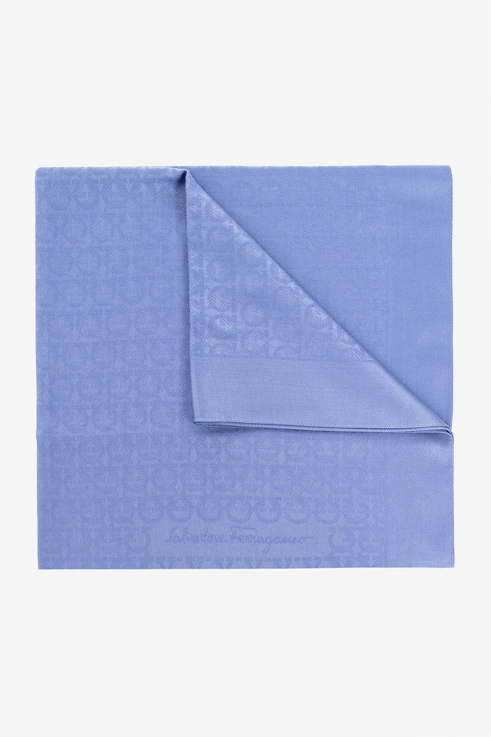 BLUE Scarf with logo