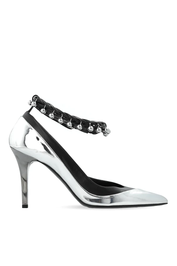 SILVER Heeled shoes "Peleny"