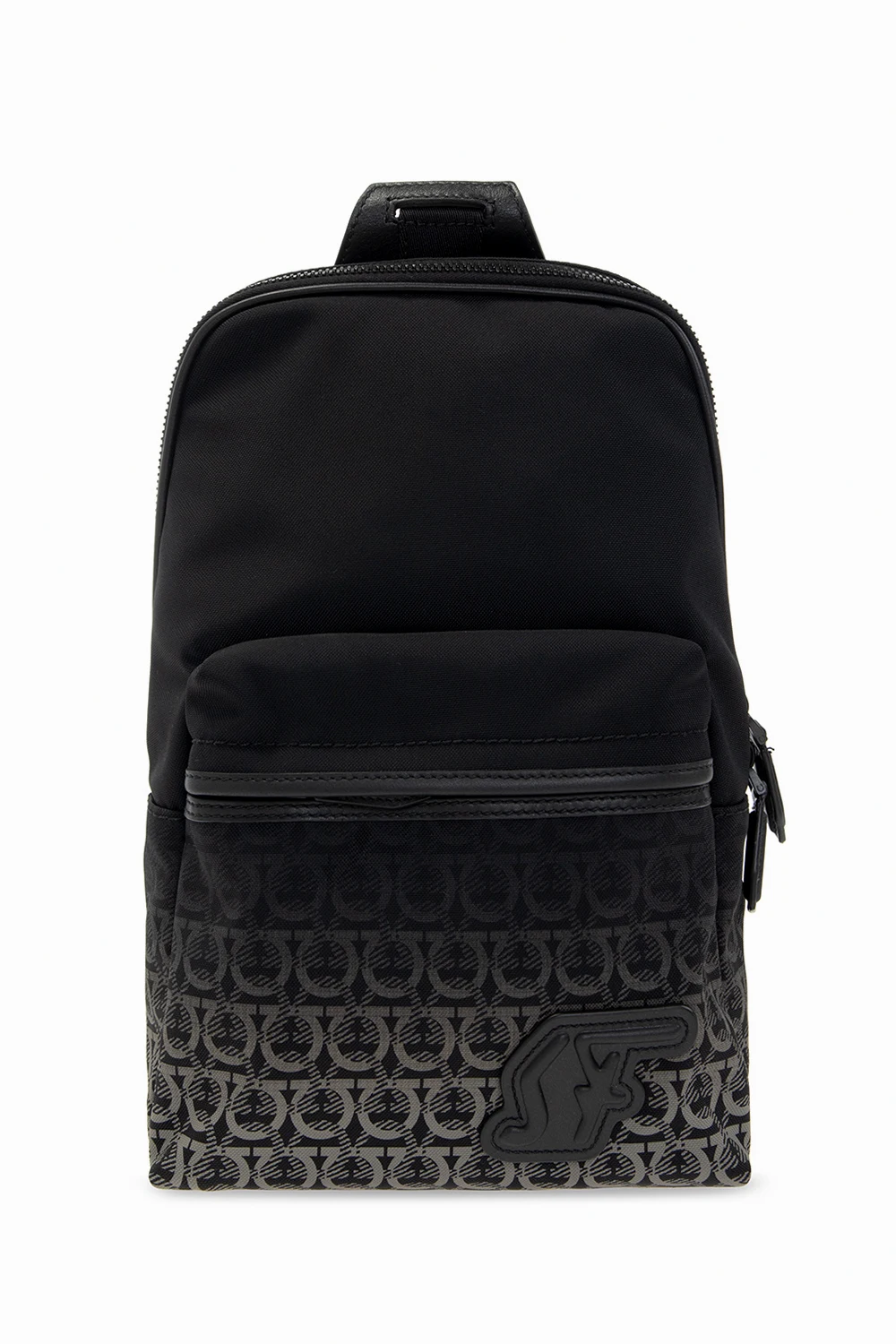 BLACK ‘Nylon SF’ one-shoulder backpack