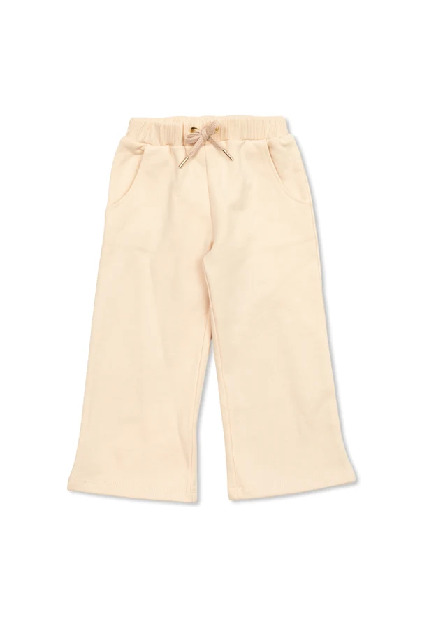 PINK Sweatpants with logo patch