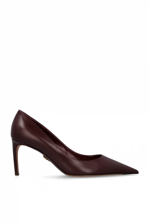 BURGUNDY Heeled shoes