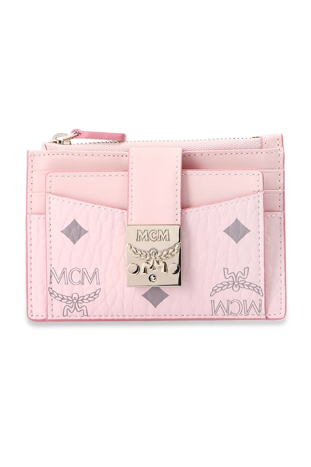 PINK Card holder with logo