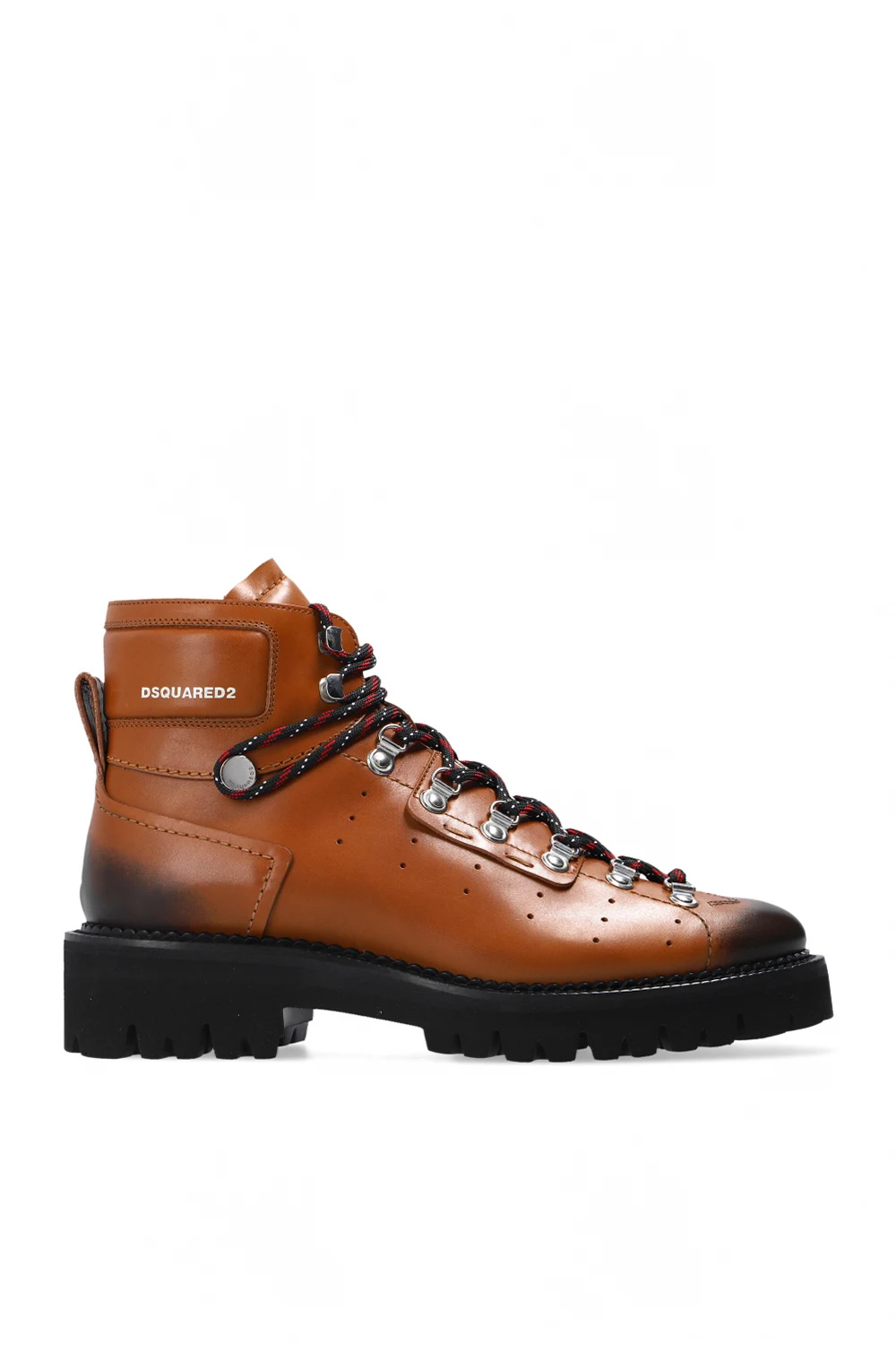 ‘Hiking’ leather boots