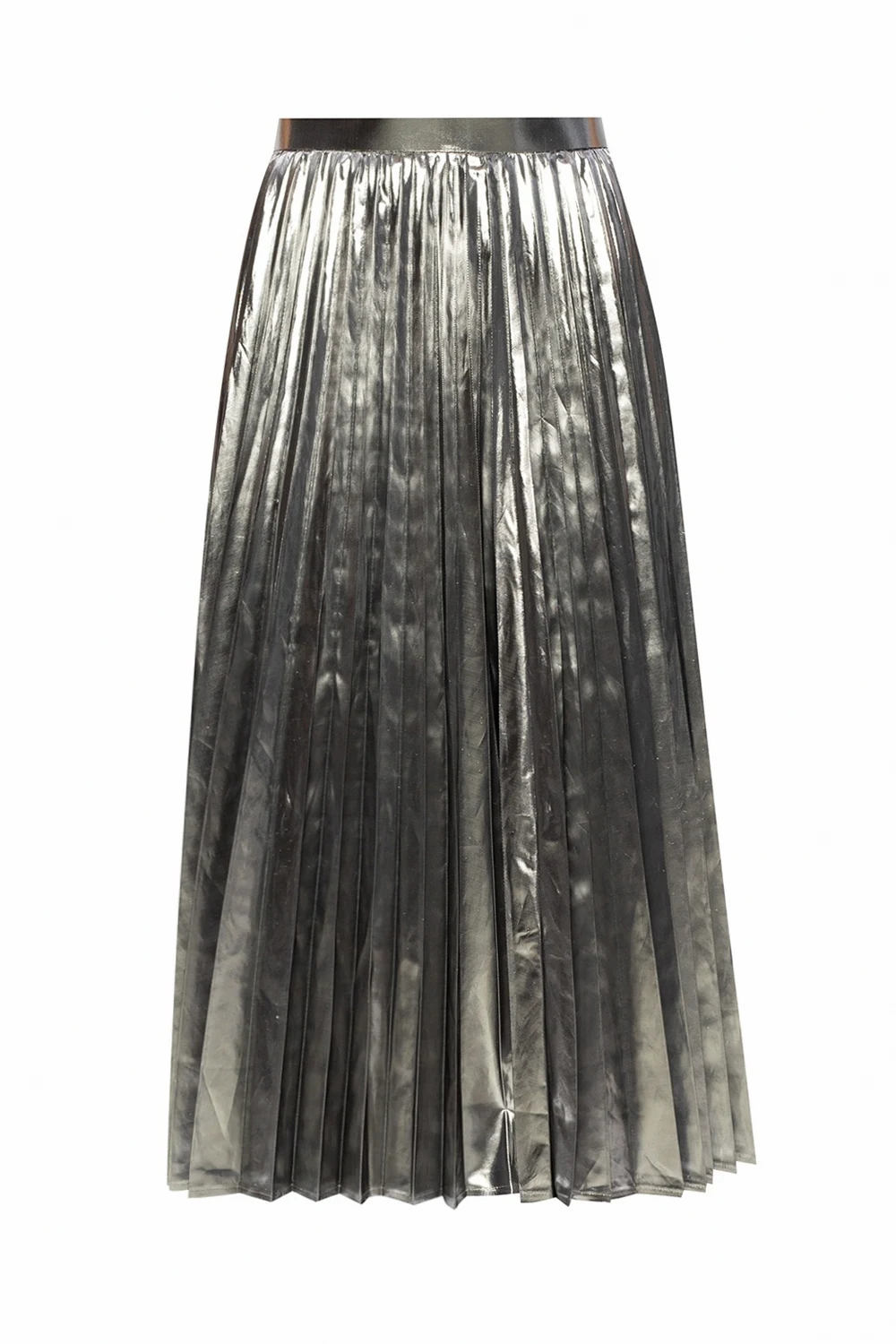 SILVER Pleated skirt