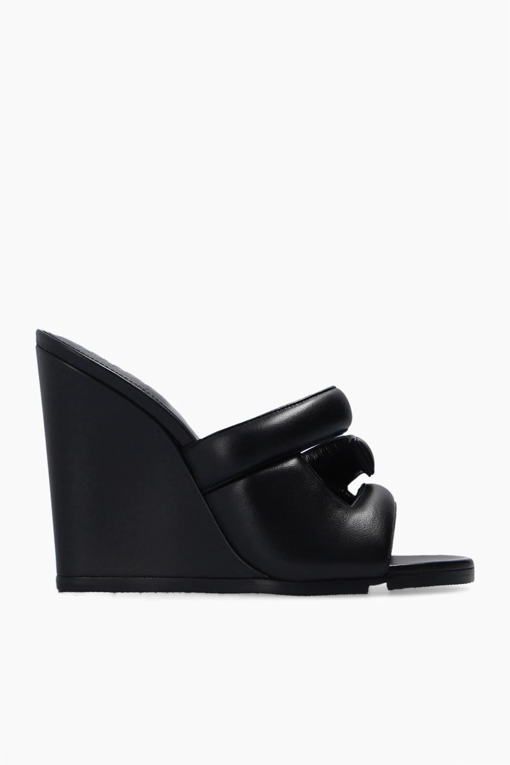 ‘G’ wedge mules