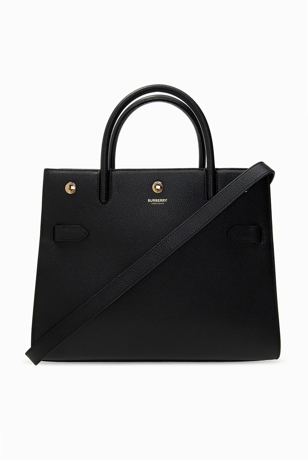 BLACK Shoulder bag with logo