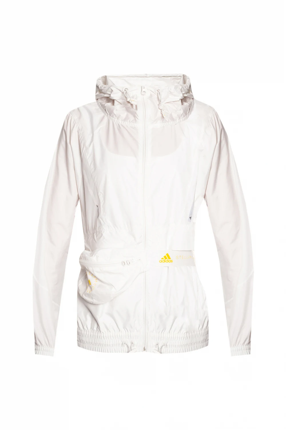 WHITE Jacket with removable belt bag