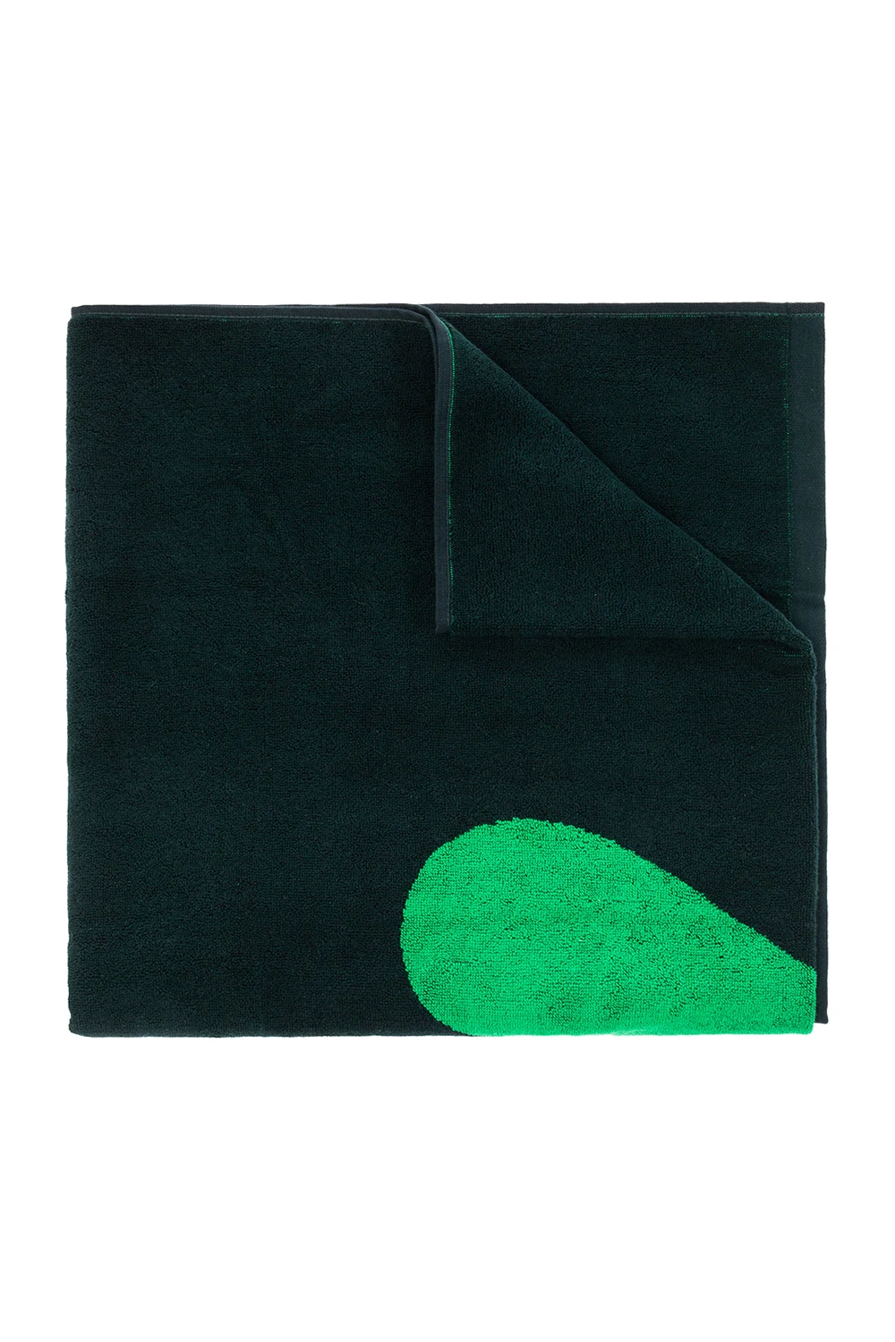 GREEN Towel with logo
