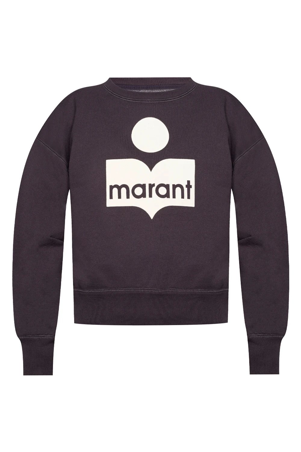 Sweatshirt with velvet logo