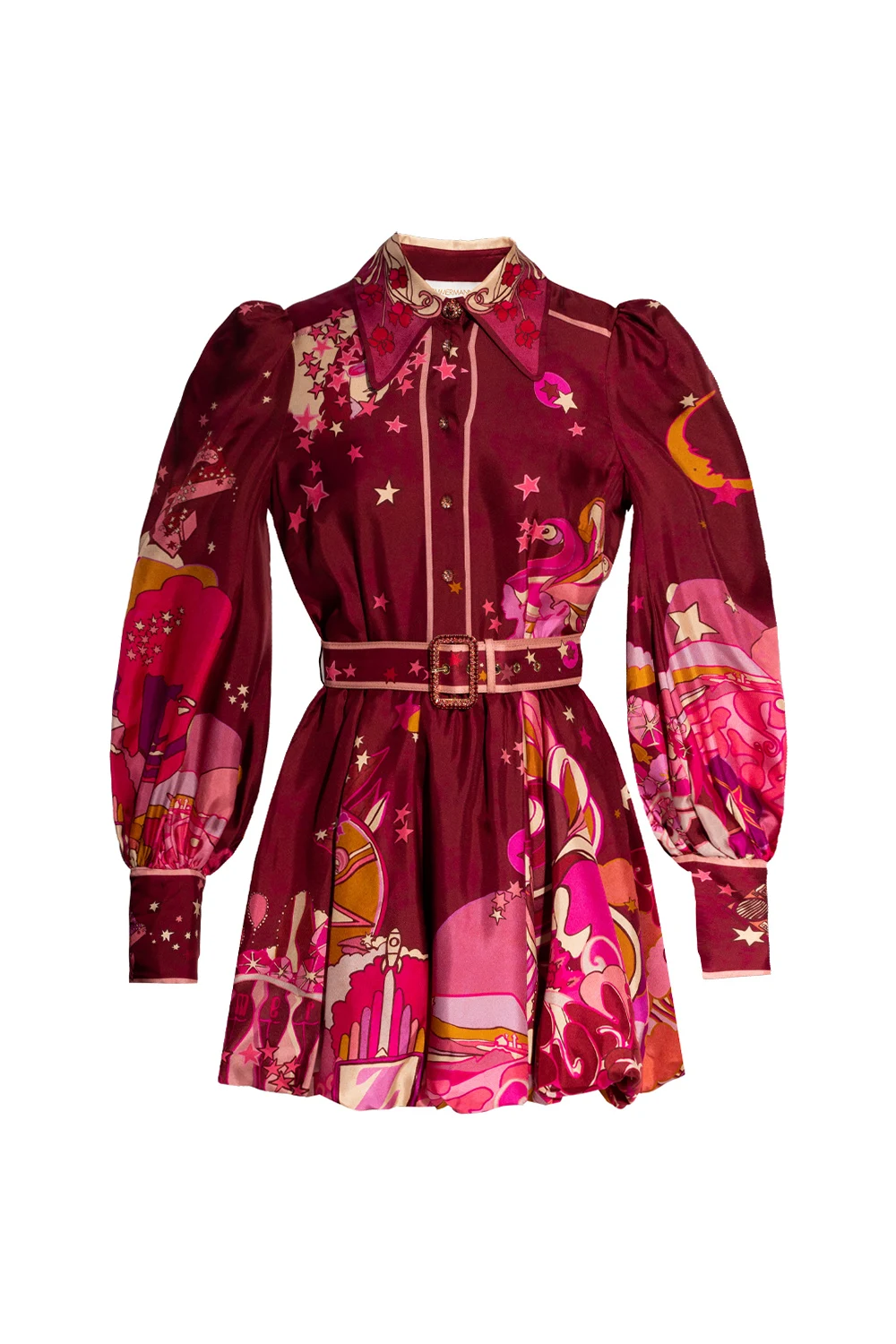 Dress with belt