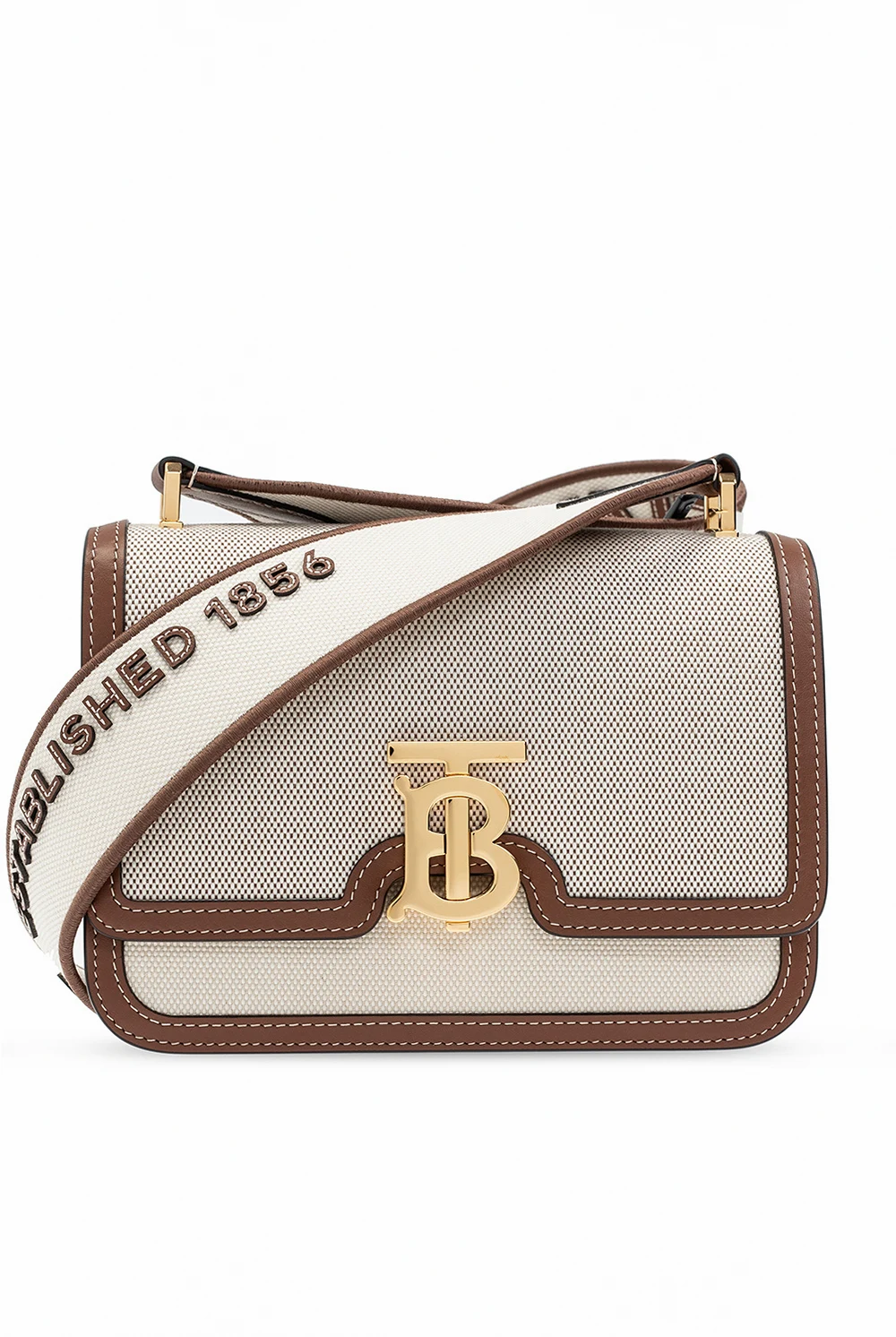 Shoulder bag with logo