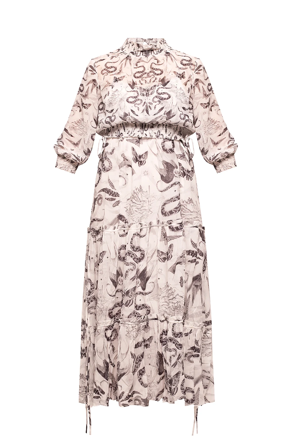 GREY ‘Taya’ dress with animal motif