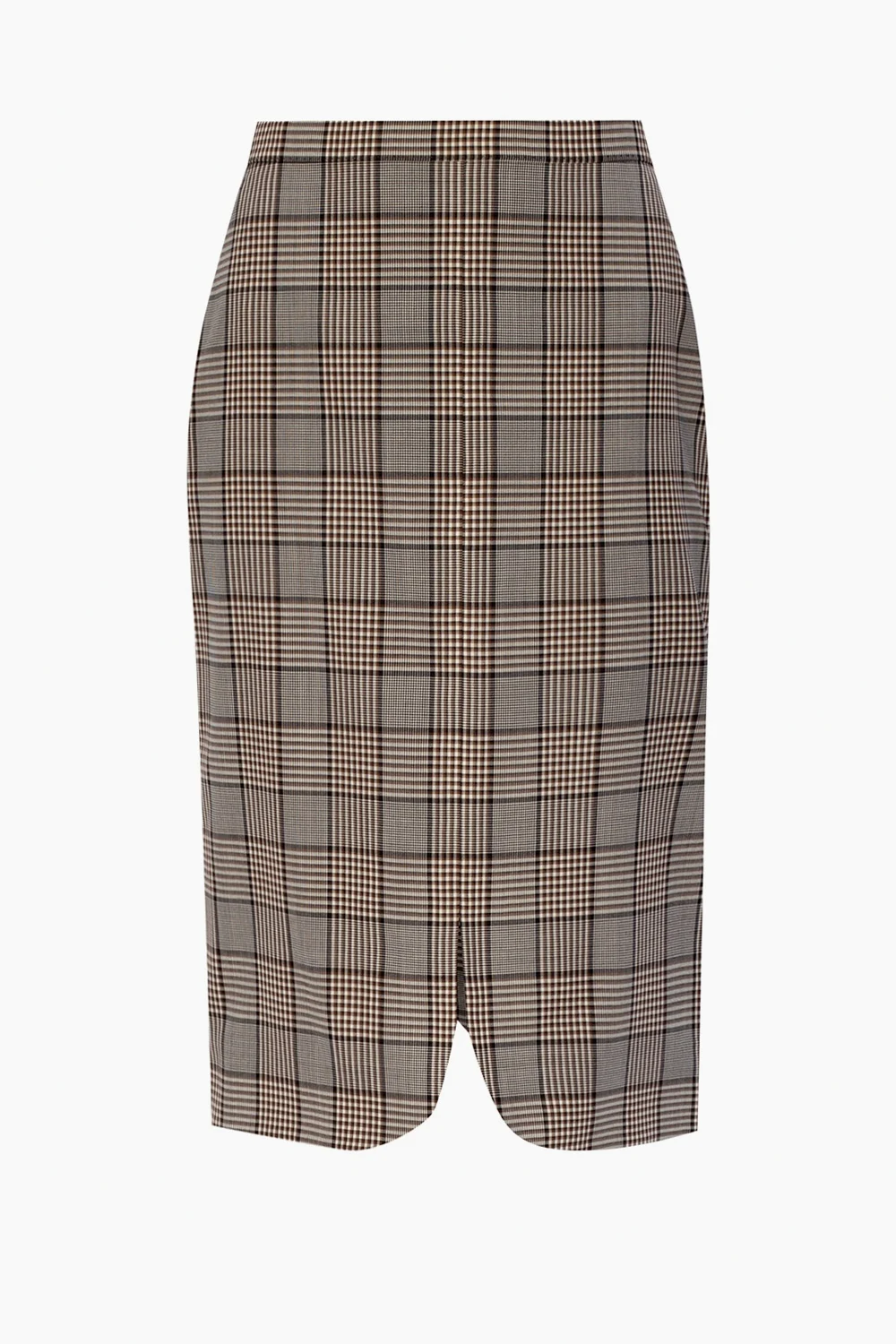 Checked skirt