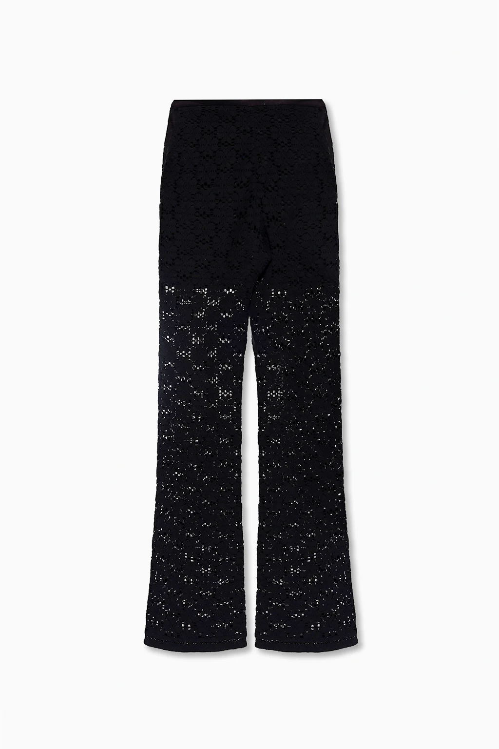 Openwork trousers