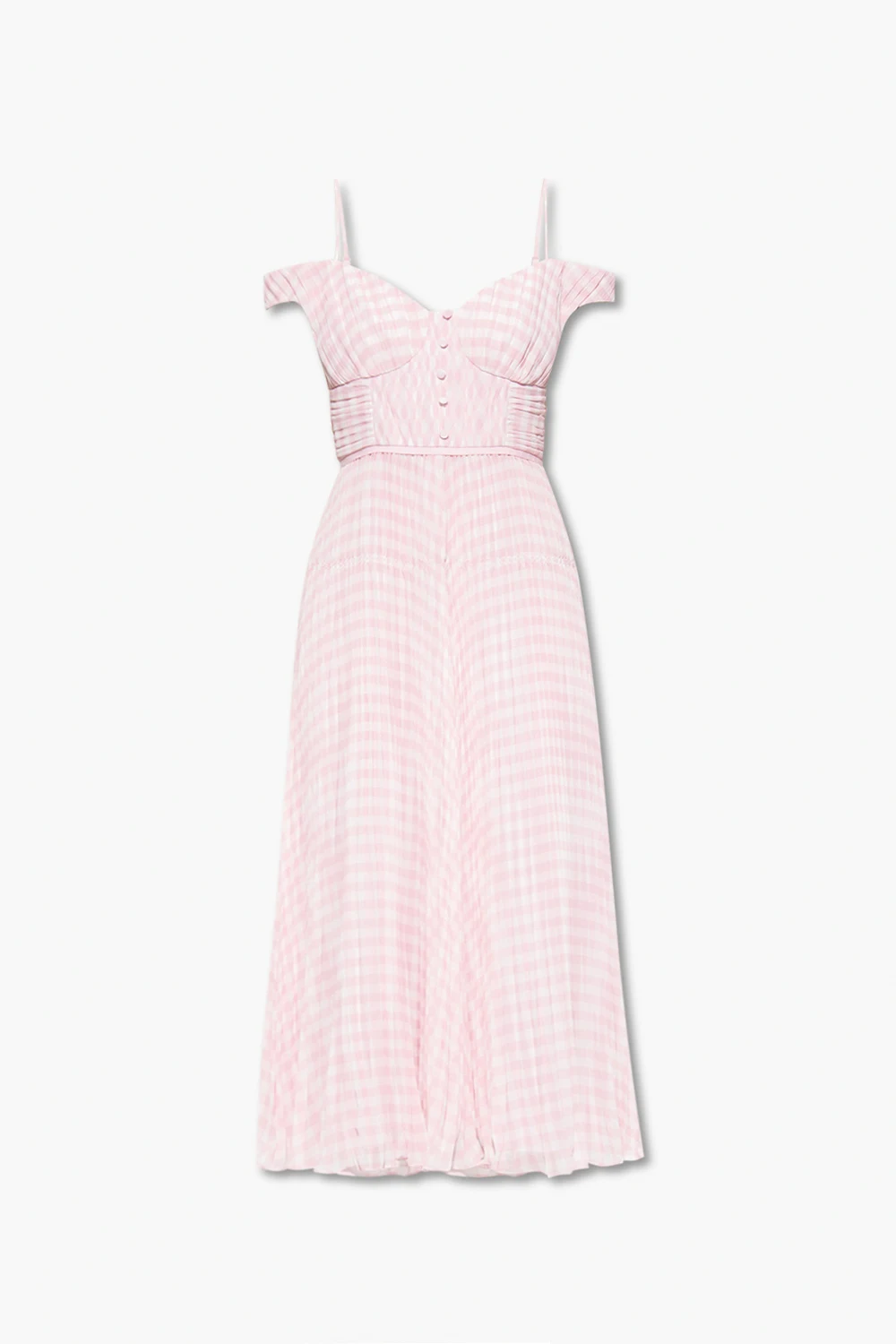Sukienka z wzorem w kratę ‘gingham’