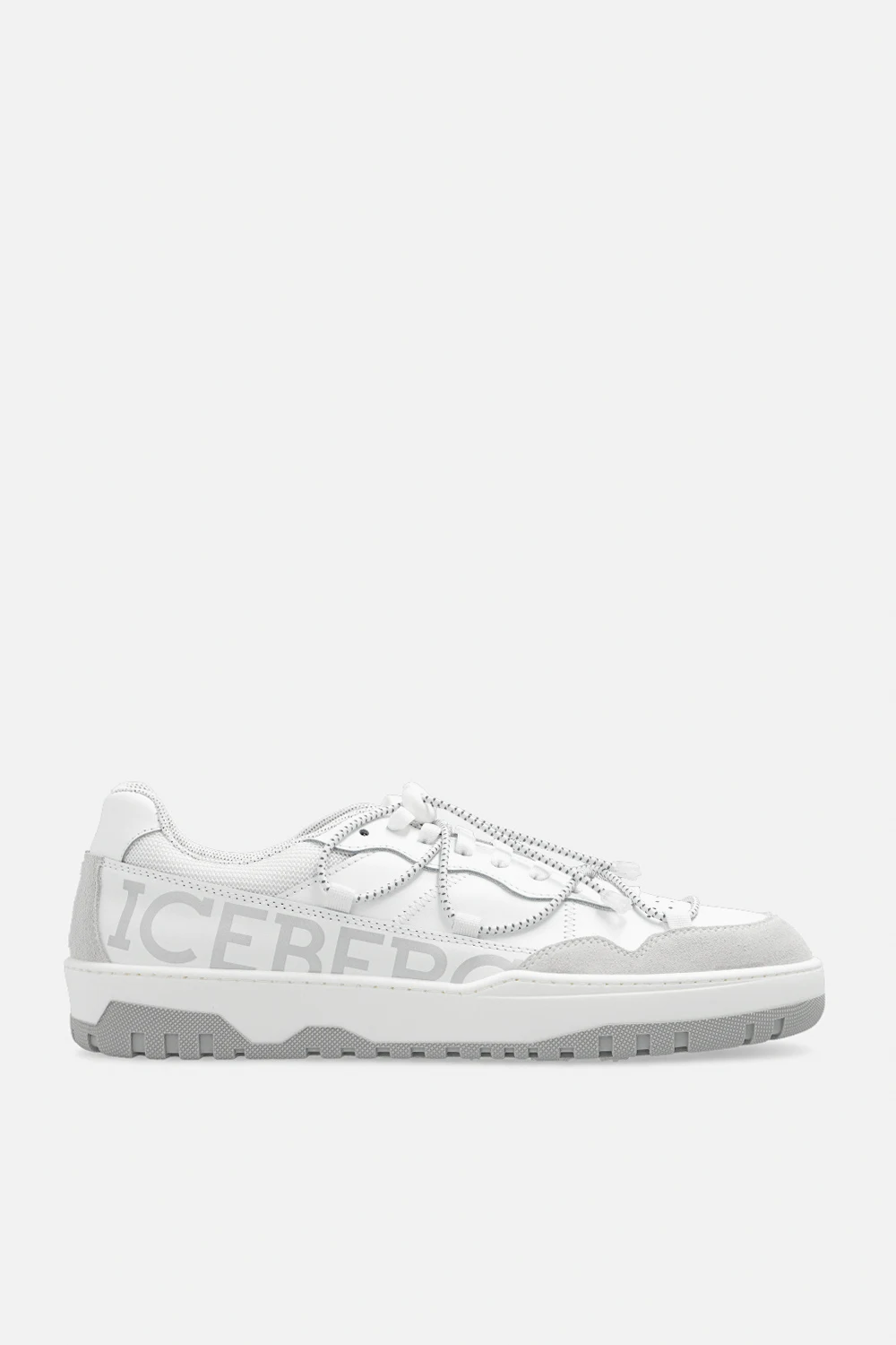 WHITE Leather sneakers