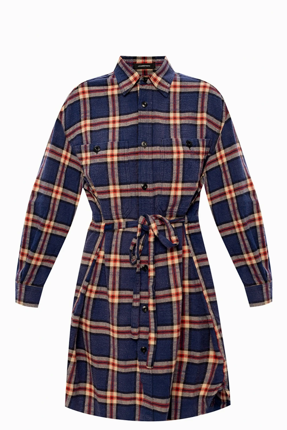 Sukienka ze wzorem w kratę