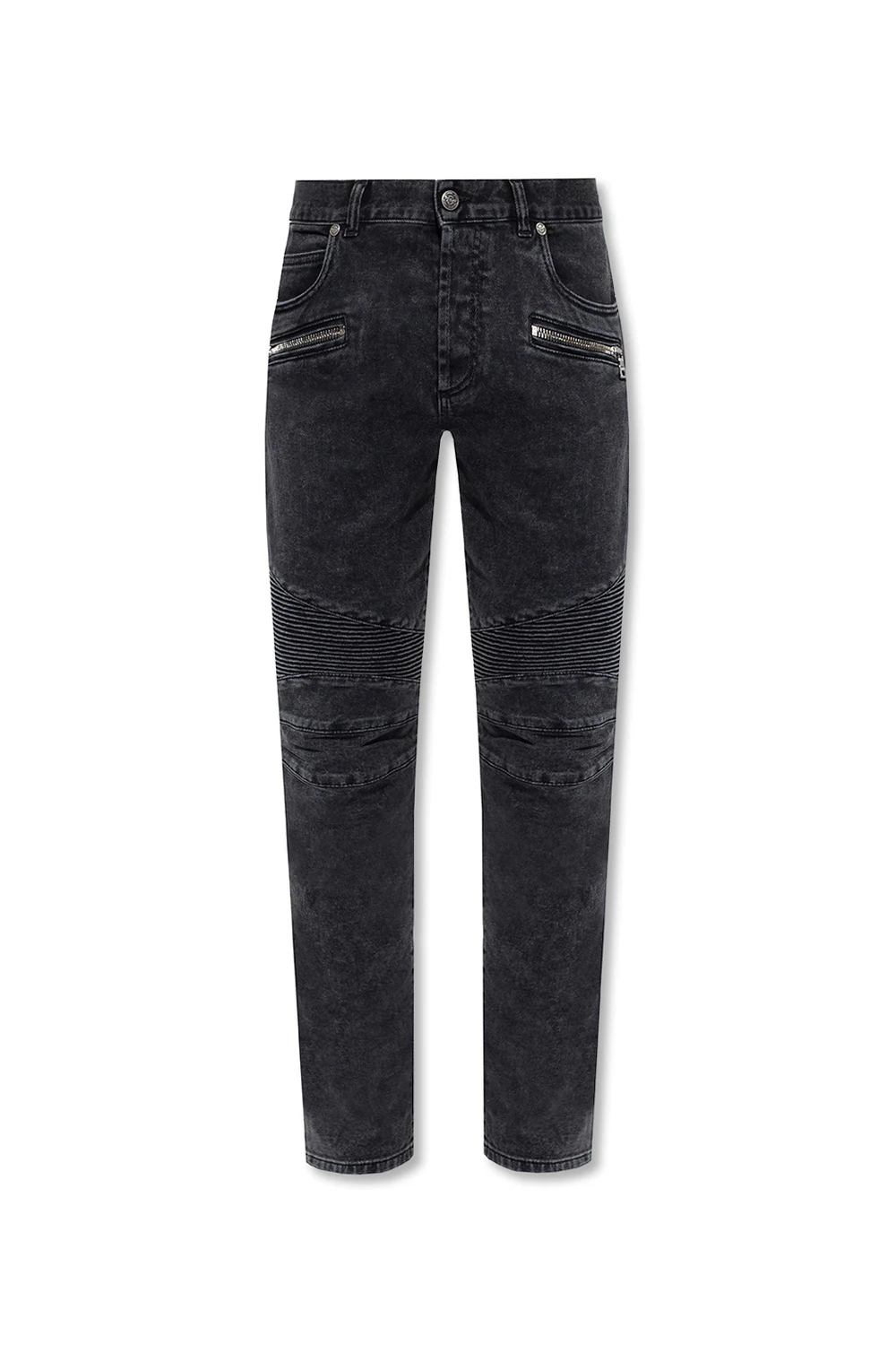 GREY Slim-fit jeans with stitching details