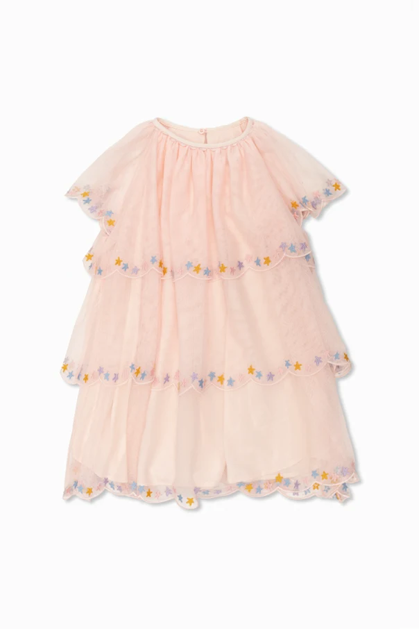 PINK Dress with ruffles