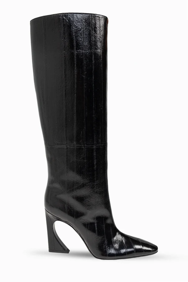 SCHWARZ Stiefeletten mit Absatz „Arco“